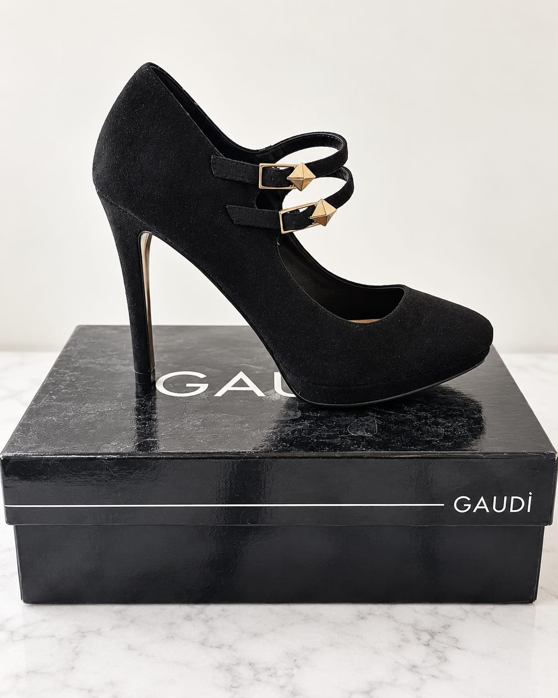 Escarpins femme GAUDÌ noirs à talons hauts